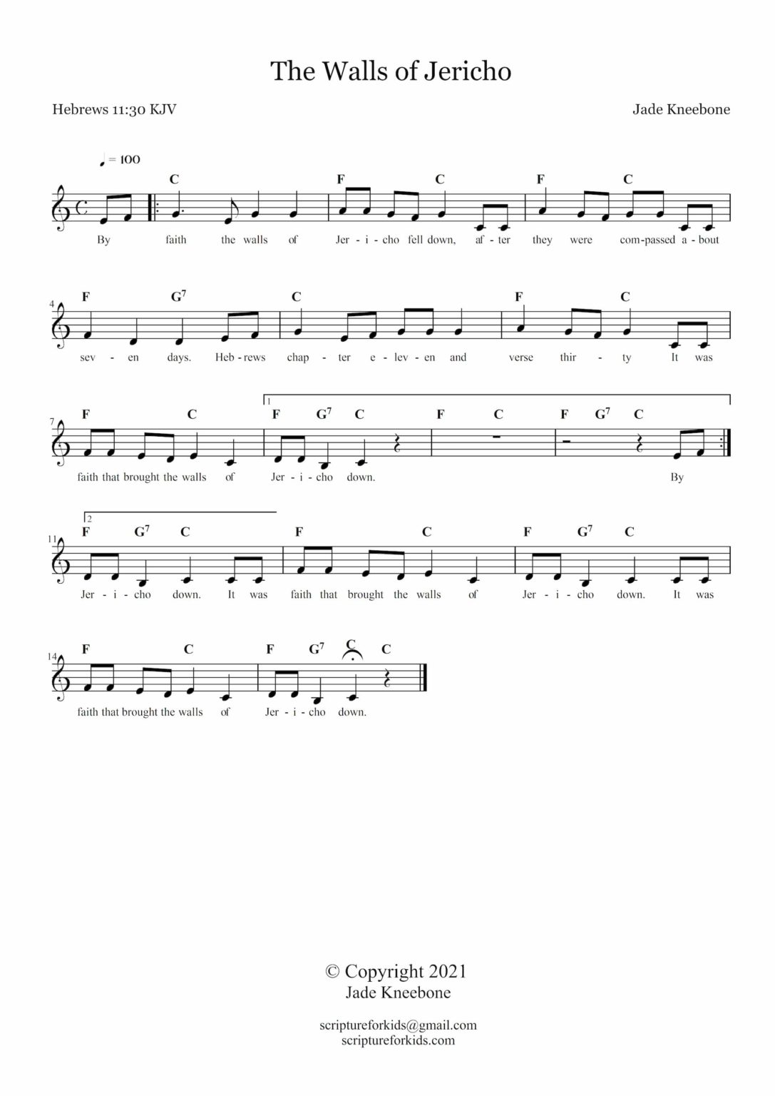 The Walls of Jericho